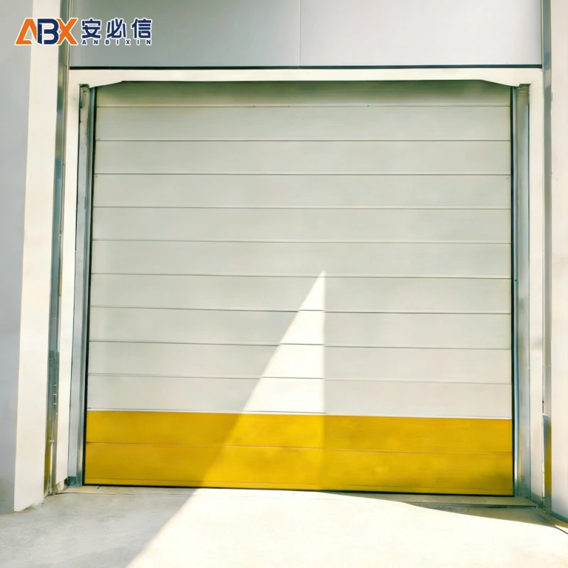白银电动滑升门
